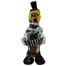 Similar Items to Vintage Murano Glass Clown