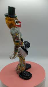 Vintage Murano Blown Glass Clown Figurine | eBay