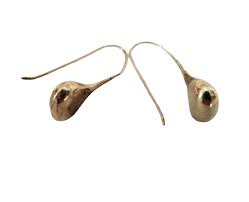 Vintage 925 Silver Drop Earrings Sterling Silver pierced ...