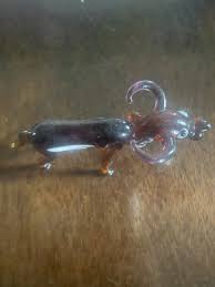 Art Glass, Moose, Hand blown Animal Figurine, 3” Tall | eBay