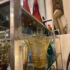 1970s Mid-century Modern Metal and Smoked Glass Italian Bookcase | eBay