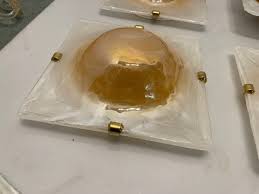 Murano Glass Flushmounts, 1980s, Set of 2 | eBay