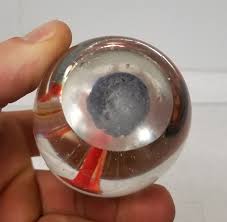 Antique Vintage Hand Blown Glass Paperweight Italian Style Homemade | eBay