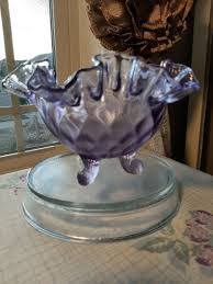 Vintage FENTON Purple Diamond Optic Bowl, GORGEOUS!!!1978 ...