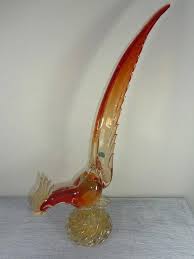 Vintage Mid-Century Murano Glass Bird For Sale at 1stDibs | murano glass birds vintage, vintage glass birds, murano glass bird sculptures