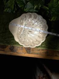 VINTAGE SILVERPLATE SHELL SHAPED SERVING TRAY/DISH | eBay