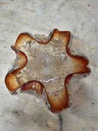 Vintage Murano Ash Tray - Italy - Star | eBay