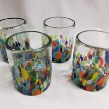 Rainbow Hand Blown Glass Decanter - Etsy