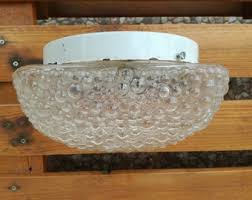 Helena Tynell Style Vintage Sconce Lamp / 1970s Flush Mount ...