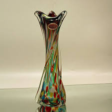 Vintage Venetian Murano Art Glass Vase, Italy | scandinavian-accents