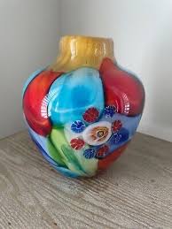 Stunning Art Glass Vase | eBay