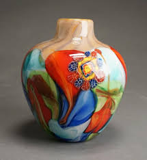 Lot - S. Puccini Murano Art Glass Vase, H 9 1/2 in. (24.1 cm.)