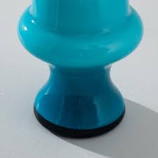 1960s Italian Blue Glass Jug | Chairish