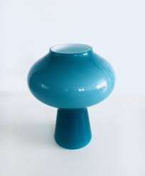 Mushroom Glass Table Lamp by Massimo Vignelli for Venini ...