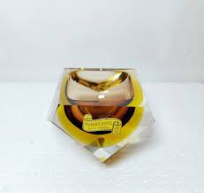 Murano Sommerso Glass Diamond Shaped Ashtray, Italy 1960s - Etsy India