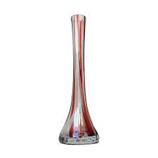 Fluted Art Glass Vase from Studiolasi Pertunmaa, Finland ...