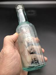 VINTAGE LEA & PERRINS WORCESTERSHIRE SAUCE BOTTLE AQUA 7 ...