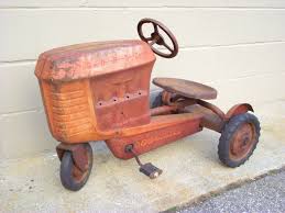 GARTON Toy Pedal Car Tractor POWERAMA Metal Chain Drive ...