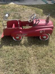 Gearbox Pedal Car Company Vintage Fire Truck Pedal Truck | eBay