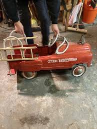 1950's Murray City Fire Dept 740 Pedal Car Vintage Original ...