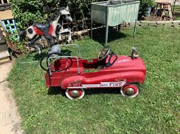 Vintage, Murray, Sad Face, Fire Truck, Metal, Great Store ...