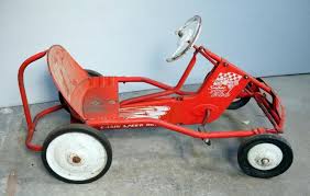Vintage Murray Super Tot Rod Pedal Car With Adjustable Seat ...