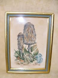 Set of 2 Vintage Theorem Paintings on White Velvet ...