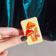 Magic Mushroom Metal Lighter – River City Coffee and Goods