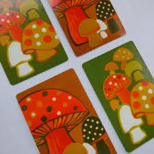 Vintage Ephemera Lot ~ Groovy 60's 70's Playing Cards ~ Mod ...