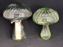 Cupcakes and Cashmere Green Blue Glass Iridescent ...