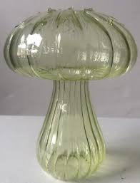 Mushroom Shaped Glass Vase Creative Home Flower Table Decor ...
