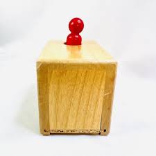 TAG Think and Grow Wooden Music Box Manual Winding Educational Toy Made In USA | eBay