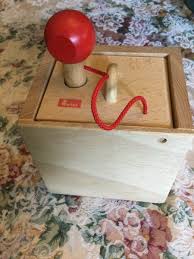 WALTER Western Germany Shape Sorting Wood Cube 9 Colorful Blocks Activity Toy🌺 | eBay