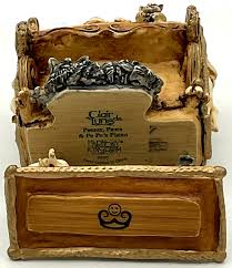 2001 Harmony Kingdom Clair de Lune Peezer Paws and Po Po's Piano Trinket Box | eBay