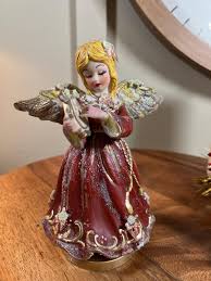 Vintage, Wind Up, Musical Angel, Christmas, Christmas Angel ...