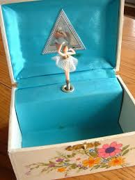 Musical Child's Vintage Jewelry Box With Rotating Ballerina - Etsy
