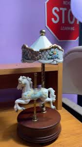 Other | Musical Porcelain Carousel Horse | Poshmark