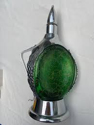 Vintage Art Deco Grapes Wine Decanter “How Dry I am” Made in ...