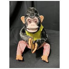 Vintage Kuramochi & Co. Battery Operated Jolly Chimp Untested. For Sale at Ruby Lane