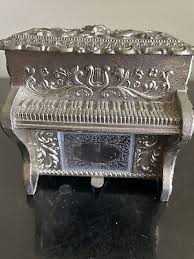 Piano music box Silver Tone “MyWay” Japan | eBay