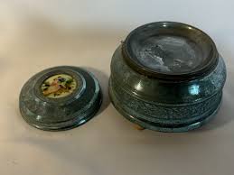 Vintage Cameo Style Trinket Music Box ~ The Wedding Waltz ~ Works! | eBay