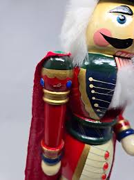 Large 19" Wooden Nutcracker Red (See Pictures) | eBay