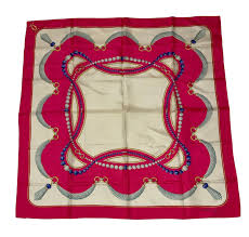 Authentic Must De Cartier Vintage Silk Scarf - Etsy