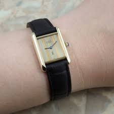 Cartier Must de Cartier Tank SM Trinity Stripe Manual ...