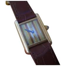 Similar Items to Vintage Cartier Tank Ladies Watch, 18K Gold ...