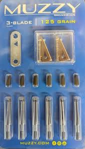 Muzzy Multi-Color 125 Grain Weight Archery Points ...