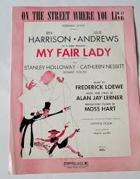 My Fair Lady Julie Andrews On the Street Where You Live ...