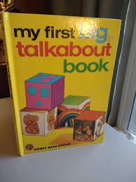 My First Big Talkabout Book 1981 Honey Bear Books Hardcover ...