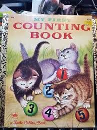 2 LGB 1974 LITTLE GOLDEN BOOK My First COUNTING #434 & BOOK ...