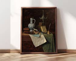 My Gems | Framed Print | William Harnett, 1888 | Music Print ...